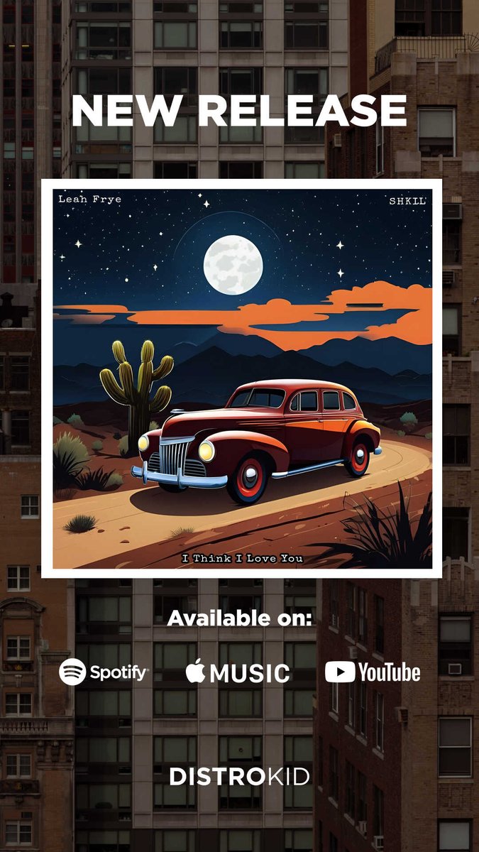 HAVE YOU HEARD?!!! "I Think I Love You" featuring <a href="/LeahRoseSings24/">Leah Frye</a> &amp; SHKIL dropped today! 🔥🔥🔥

Stream the song:
youtu.be/CsOc-SnqrIc

Spotify:
open.spotify.com/artist/1xlOAUN…

#IndieRock #NewMusic #NewMusicAlert #newmusicmonthly #NewMusicFriday #indieartist