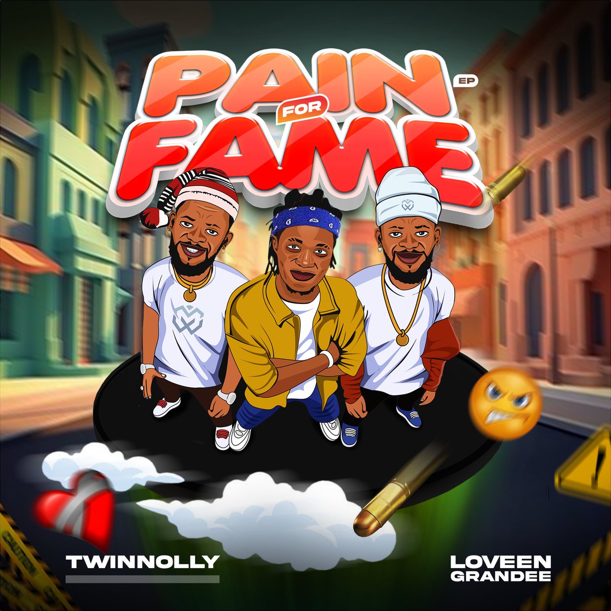 twinnollytv's tweet photo. Finally Our (ep) PAIN FOR FAME 📀▶️⚡is OUT NOW ✅ 
#Twinnolly x Loveen Grandee
#PainForFame 
Pls follow link to listen 🎧 Dalu Kwa 
📌📌
https://t.co/6jxAAN2xGA https://t.co/u4DFI2LtWl