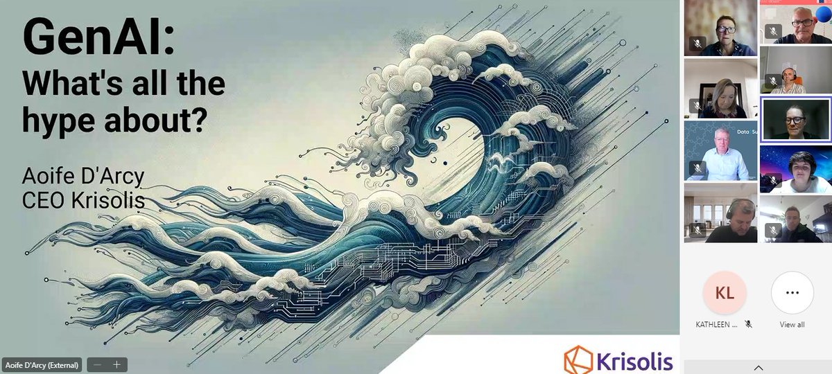 😀#ERNACT hosted the <a href="/Data2Sustain/">Data2Sustain</a> "Artificial Intelligence in the Public Sector" webinar, where we explored the transformative potential of #AI in the public sector.

🙏Thanks to all our speakers for the presentations!

Missed the webinar? Available🔜at data2sustain.ie