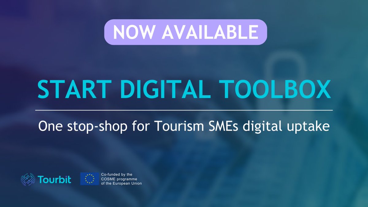 🔵 Stuck in the digital age?

The Start Digital Toolbox offers free resources to boost your tourism business. Access guides, webinars, and success stories to improve online presence, sales, and management.

🌐 tourbit.eu/toolbox/

Start your digital transformation today!