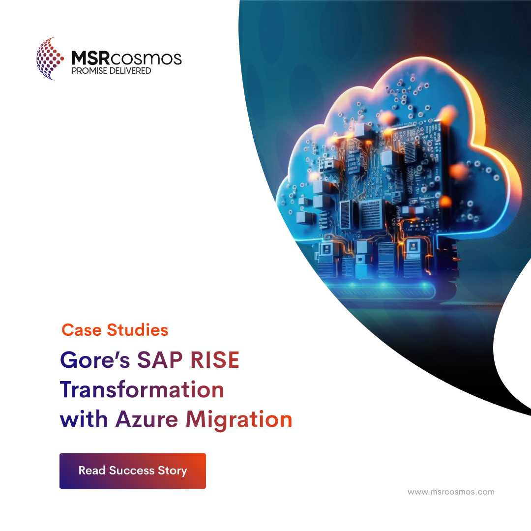 MSR_Cosmos's tweet image. Explore Gore&apos;s seamless SAP Rise Transformation on Azure. Discover the success story of their collaboration with SAP, Microsoft, and MSRcosmos, ensuring a production go-live ahead of schedule. Uncover how  lnkd.in/g-Xz9fD6
#SAPRise #AzureTransformation #SuccessStory