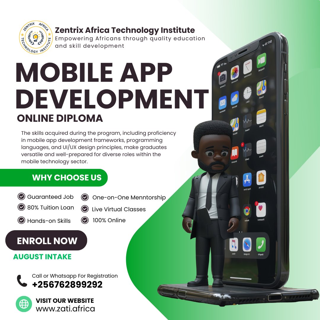 ZentrixI84972's tweet photo. Are you excited about creating innovative mobile applications? Our Diploma in Mobile App Engineering is designed to provide you with the skills and knowledge needed to excel in the fast-growing field of mobile app development!
Deadline: June 30th
 https://t.co/SSydVvVow3 https://t.co/pGNhVSogIl