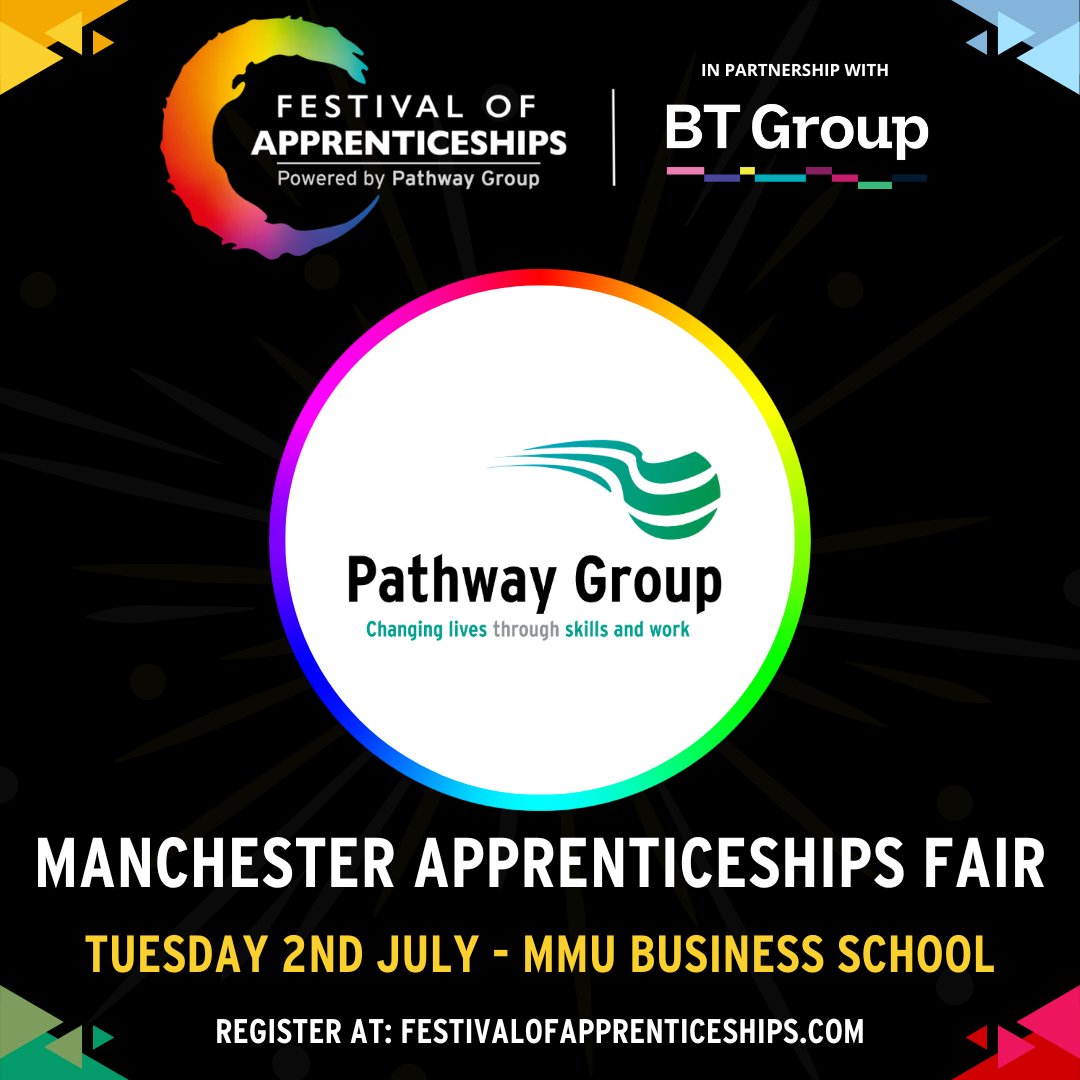 Meet The Exhibitor - <a href="/pathwaygroup/">The Pathway Group</a>

festivalofapprenticeships.com

#FestivalOfApprenticeships #Apprenticeships #Apprenticeship #ApprenticeshipsWork #ChooseApprenticeships #CareerDevelopment #CareersFair #Careers