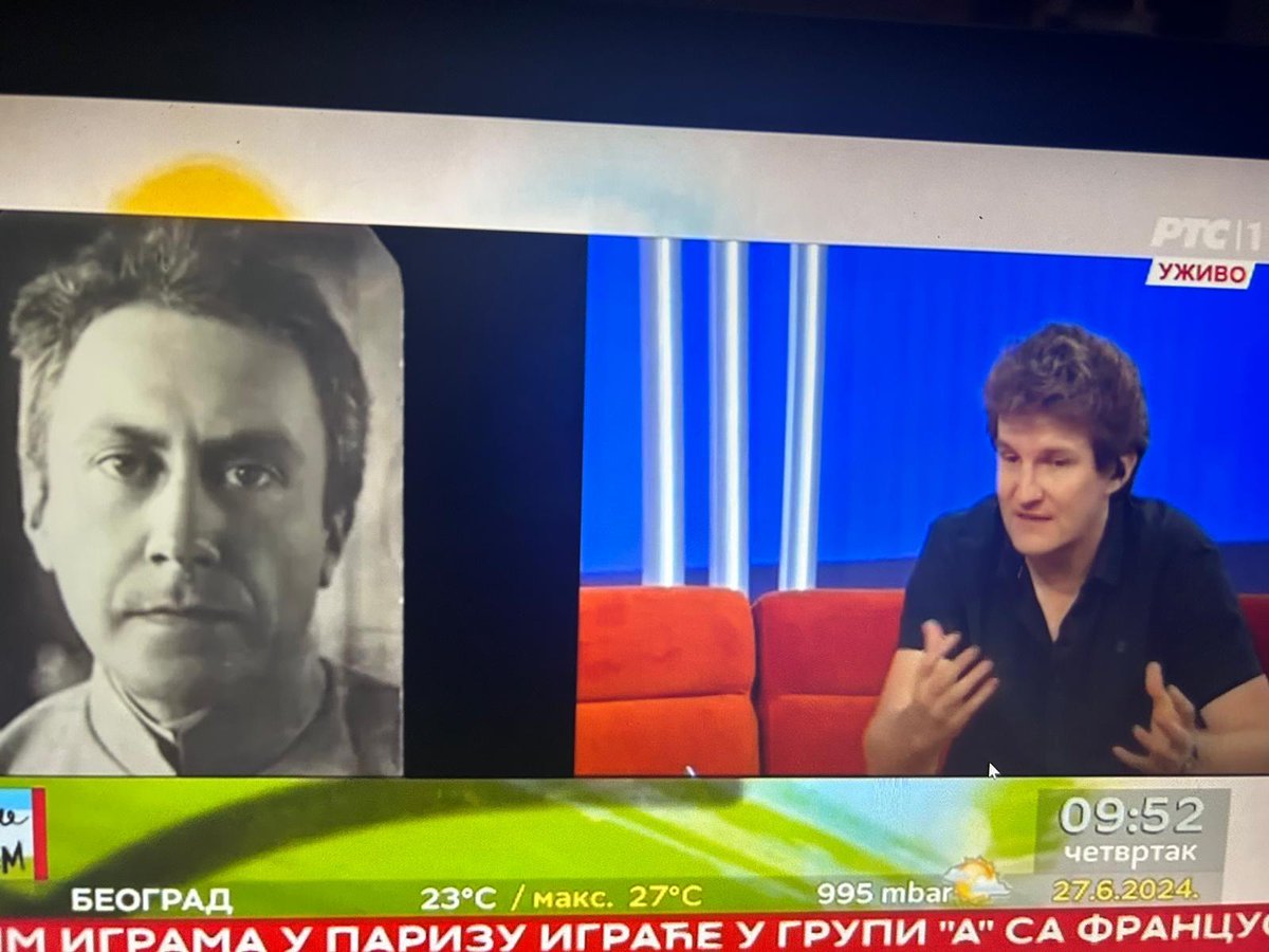 PLinSerbia's tweet photo. O filmu "Mensch" i dr Ludviku Hiršfeldu🧑⚕️, projekcijama u Srbiji i saradnji sa srpskim lekarima i istoričarima govorio je danas reditelj Pavel Visočanski 🇵🇱 u @RTS_Jutarnji. 🇷🇸
#RTS #Mensch #Ljudina #jutarnjiprogram https://t.co/3Z6W910Wa5