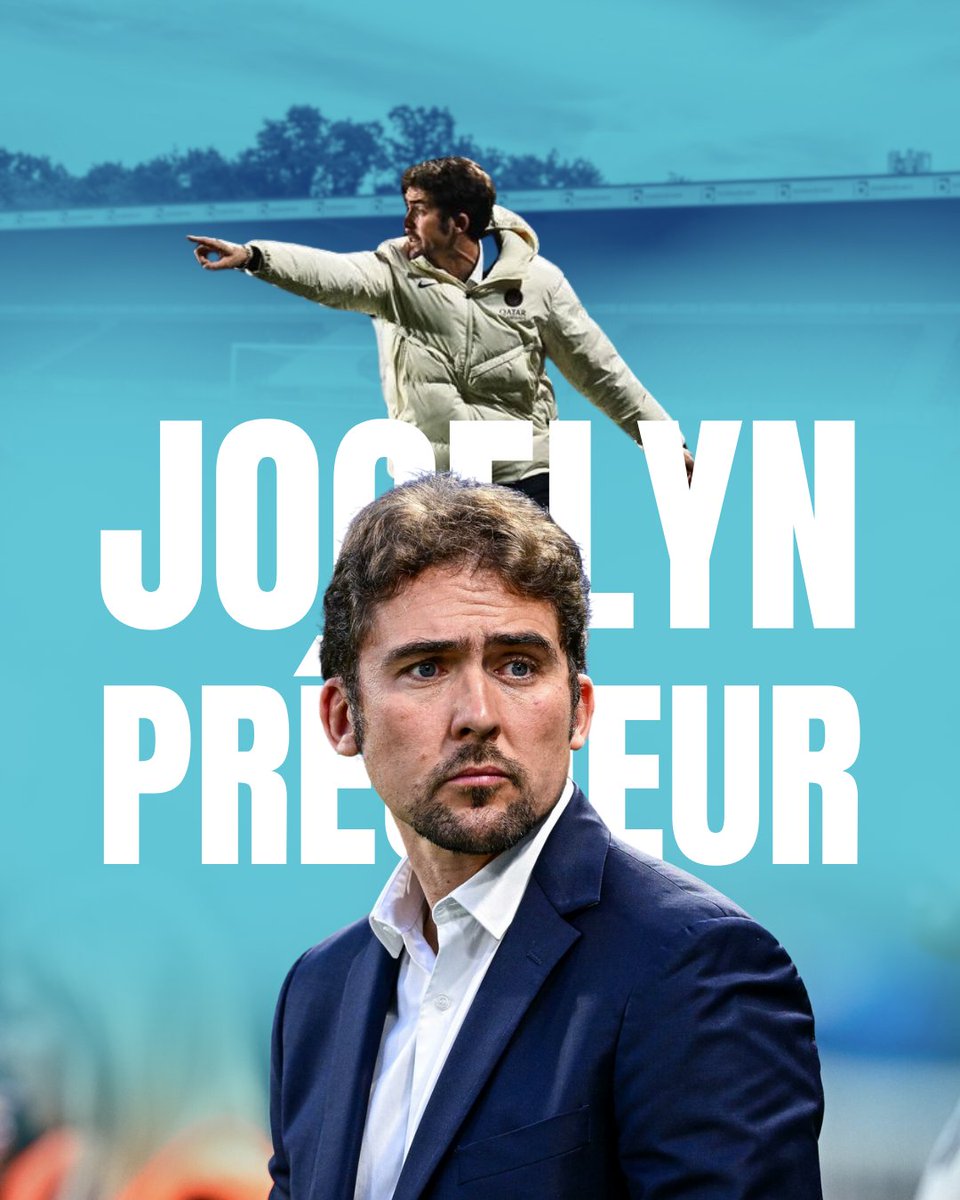 Coupe de France champion Jocelyn Prêcheur has signed a three-year contract to become our  Head Coach, we’re thrilled to announce.

Welcome to London, Jocelyn 🇫🇷

➡️ ow.ly/yYGg50SqU2y