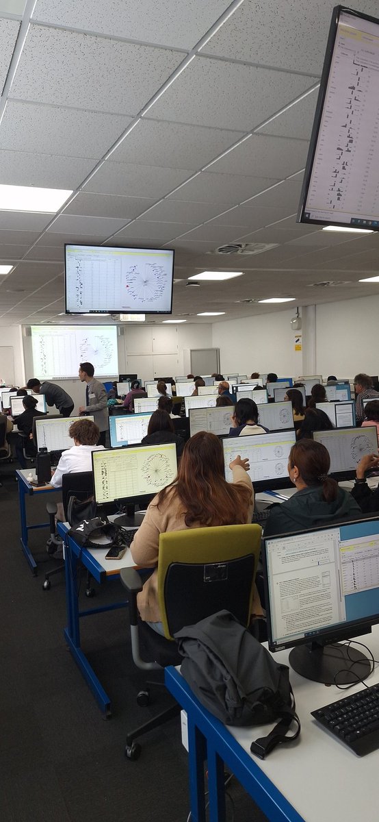 Always great to see so many collocation graphs up in the lab! Great workshop by <a href="/LukeCCollins/">Luke Collins</a> for the <a href="/CorpusSocialSci/">CASS</a> summer school! #LancsSS24