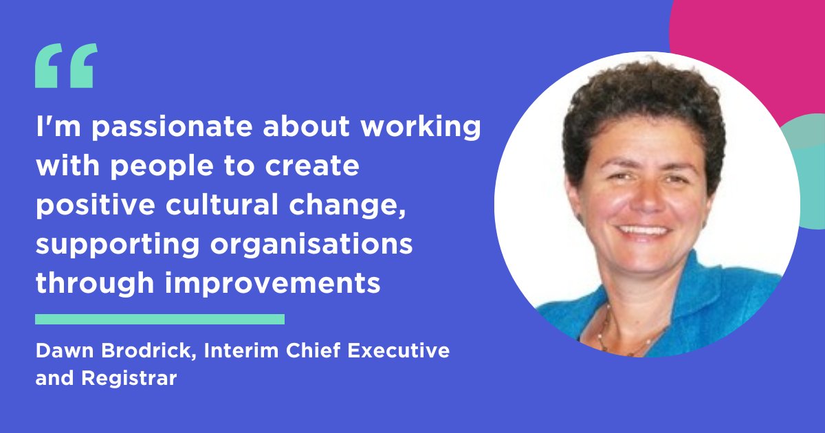 We’re pleased to welcome Dawn Brodrick CB as our Interim Chief Executive and Registrar, who will take up her role on 1 July.

She will lead the organisation while we seek a permanent successor to Andrea Sutcliffe 👇

nmc.org.uk/news/news-and-…