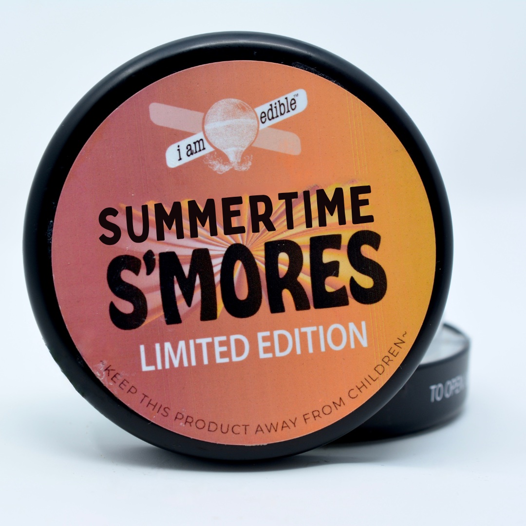 Rev's limited edition Summertime S'mores High Dose Edible is the ultimate fusion of nostalgia &amp; decadence. Crafted with caramelized milk chocolate, fluffy marshmallow filling topped with a graham cracker dusting. 1 Chocolate Bite is 225mg THC.#rev #iamedible #startlowandgoslow