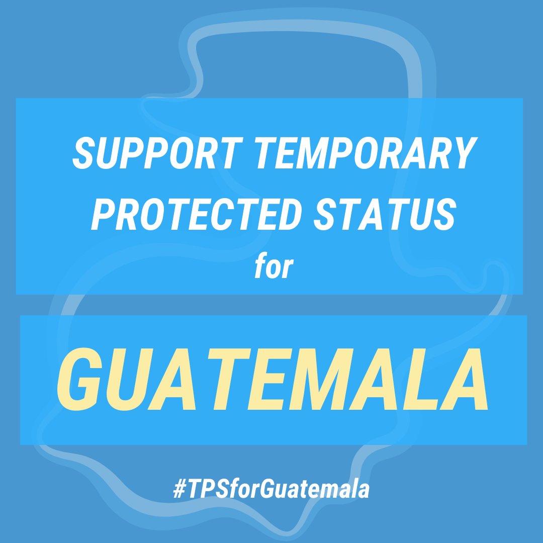 They aren’t just seeking safety; they’re also economic contributors and need to be protected. <a href="/POTUS/">President Donald J. Trump</a>, don’t delay any longer; grant #TPSforGuatemala NOW!