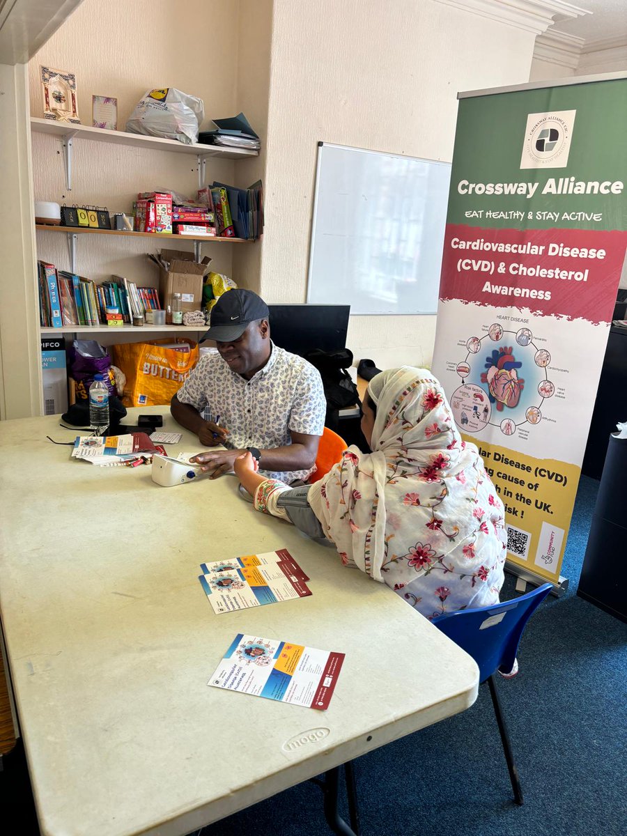 QalycomHealth's tweet photo. A well attended session on Heart Disease Awareness at Rochdale Women's Welfare Association. Attendees talked about lifestyle changes that lowers the risk of heart disease and other health topics of interest for our next sessions. @TNLComFund https://t.co/bDZXe58cdo