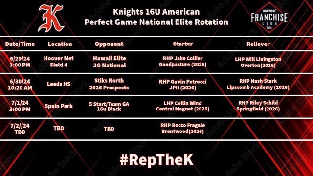 See ya in Hoover! # RepTheK
