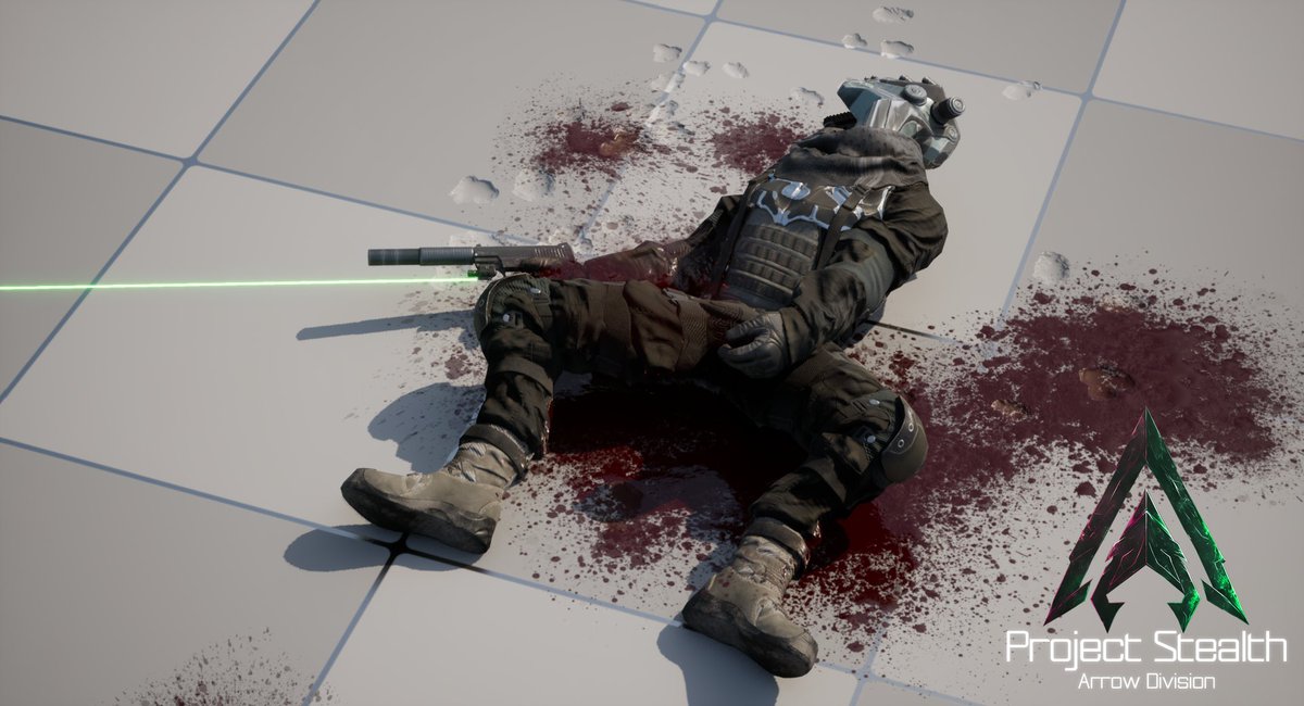 HeekDev's tweet image. Funny death rag doll pose  in Project Stealth: Arrow Division.

#ProjectStealth #gaming #gamingcommunity #indiegames #games #indiedev #gamedev #UE5 #unrealengine