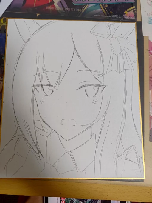 ベル色紙