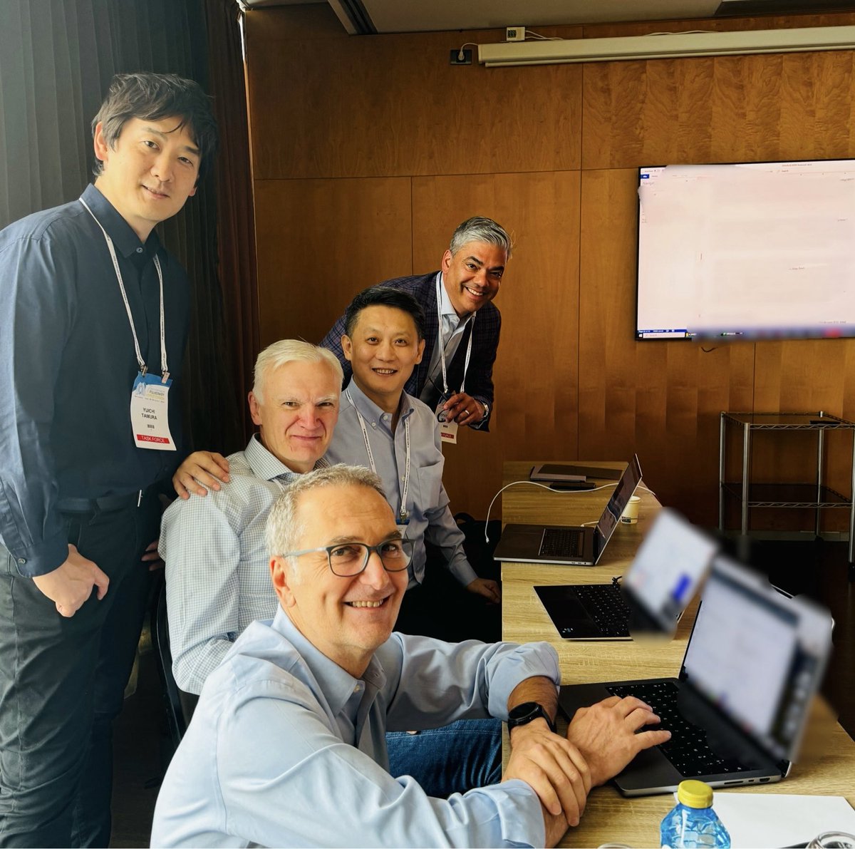 SteveMathaiMD's tweet image. Hard at work in the Treatment Task Force…@AssociationWsph