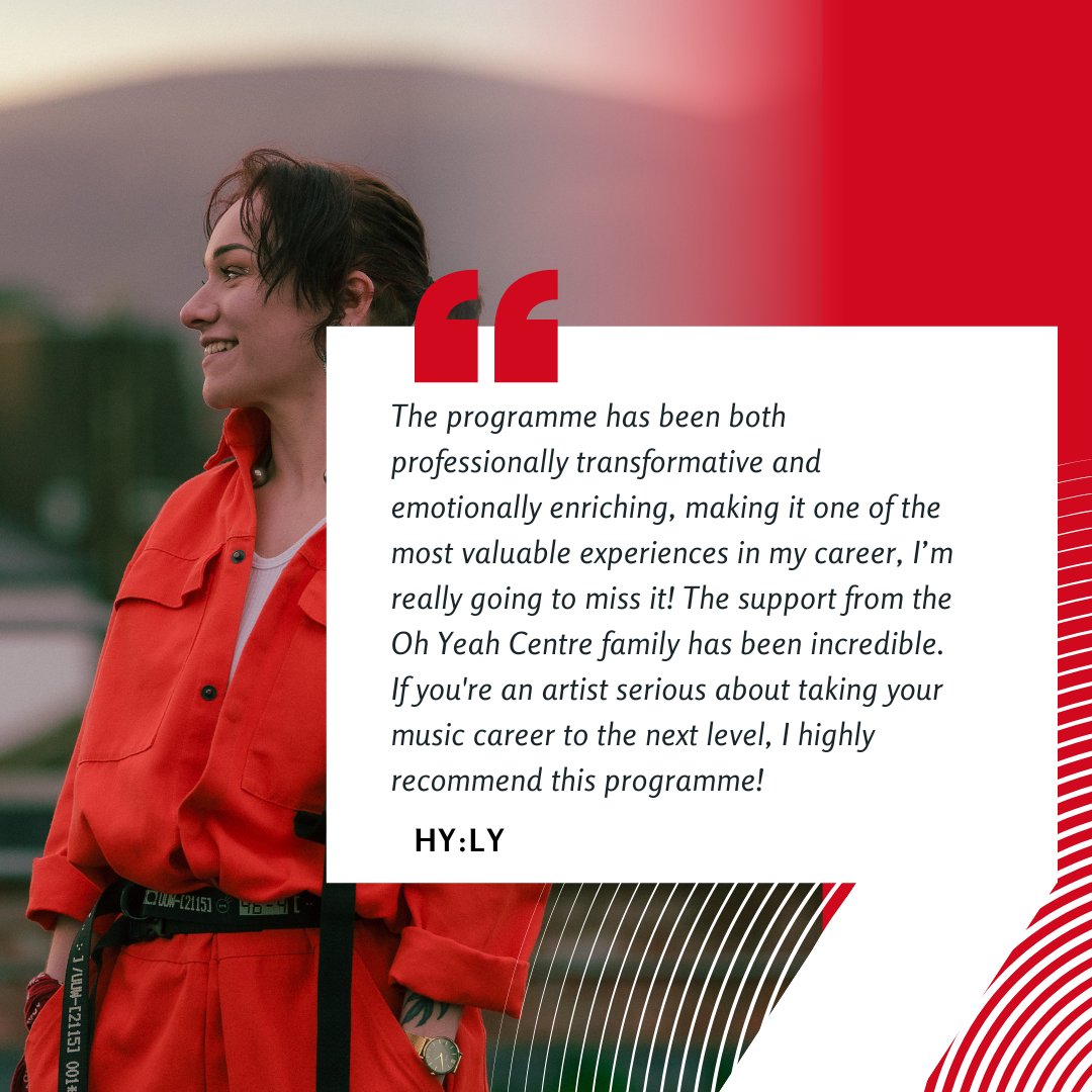 OhYeahCentre's tweet photo. Since being involved in our #ScratchMyProgress programme, innovative electronic artist HY:LY  has released her liquid drum n bass single 'Blindside' which has been played on Radio 1!

This is the LAST DAY to enter for Scratch 24/25! Apply here - https://t.co/MzcHDsiNBj https://t.co/ylDbKtB67Y