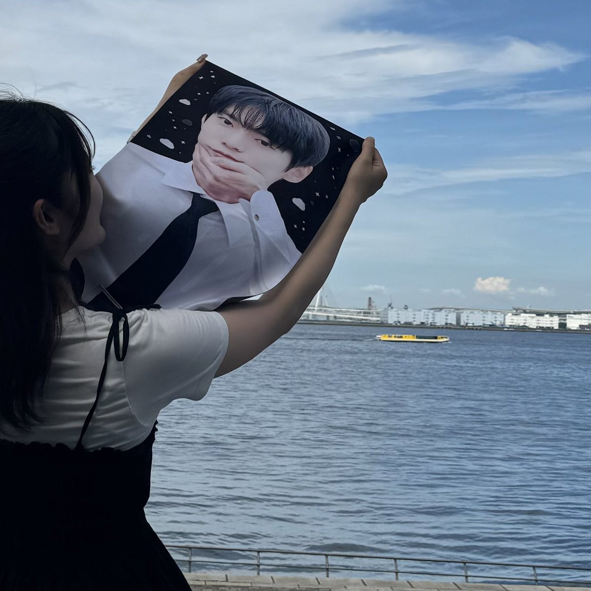 yodo__0's tweet photo. Dear Youth in 横浜🌊

Dear Youthにぴったりの青空の下、念願だった大好きなドヨンくんのソロコンサート
9割を日本語で話してくれて公演中も全ての瞬間が楽しくて美してく可愛くて、、初めてのソロコンサート、日本の始まりを一緒にスタートできて本当に嬉しかった。幸せと感動をありがとう☘️ https://t.co/f0I1w3rBjL