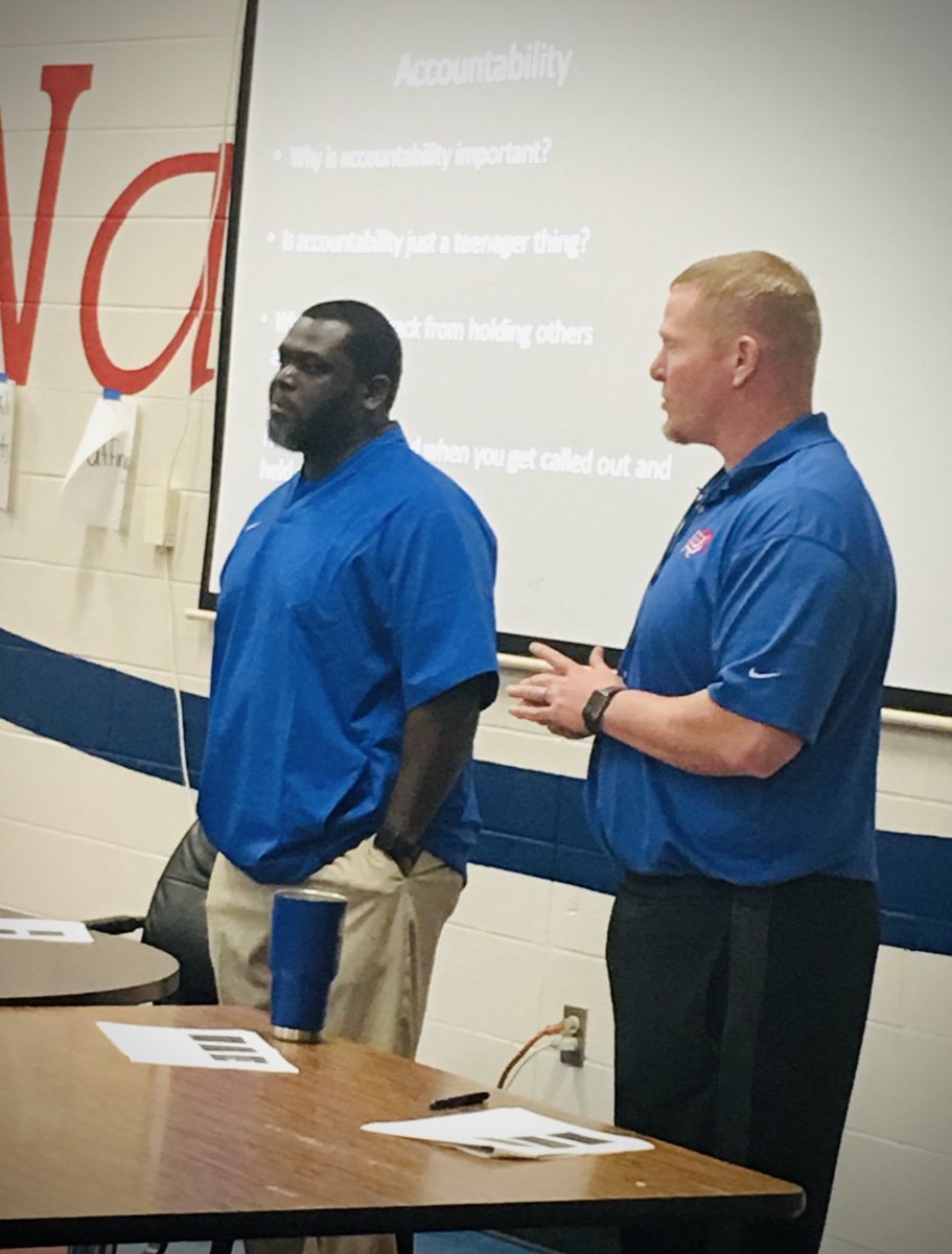 ChipBaker19's tweet image. TBT

Back to the Oak Ridge HS coaching days in 2017. @CoachWCompton and I were blessed by Coach @DereckRush to do Character Development. @MackeySpeaks @MatthewhDavis, Coach Joe Moore and some my former amazing players in the building.

#tbt #2words #mattdavis #smu #tsc #gogetit