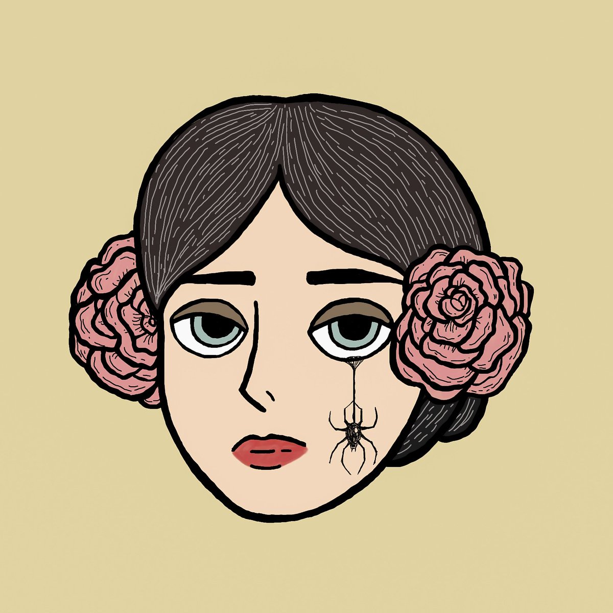 wallflowertish's tweet photo. sketch vs final https://t.co/9o1sRQXPy3