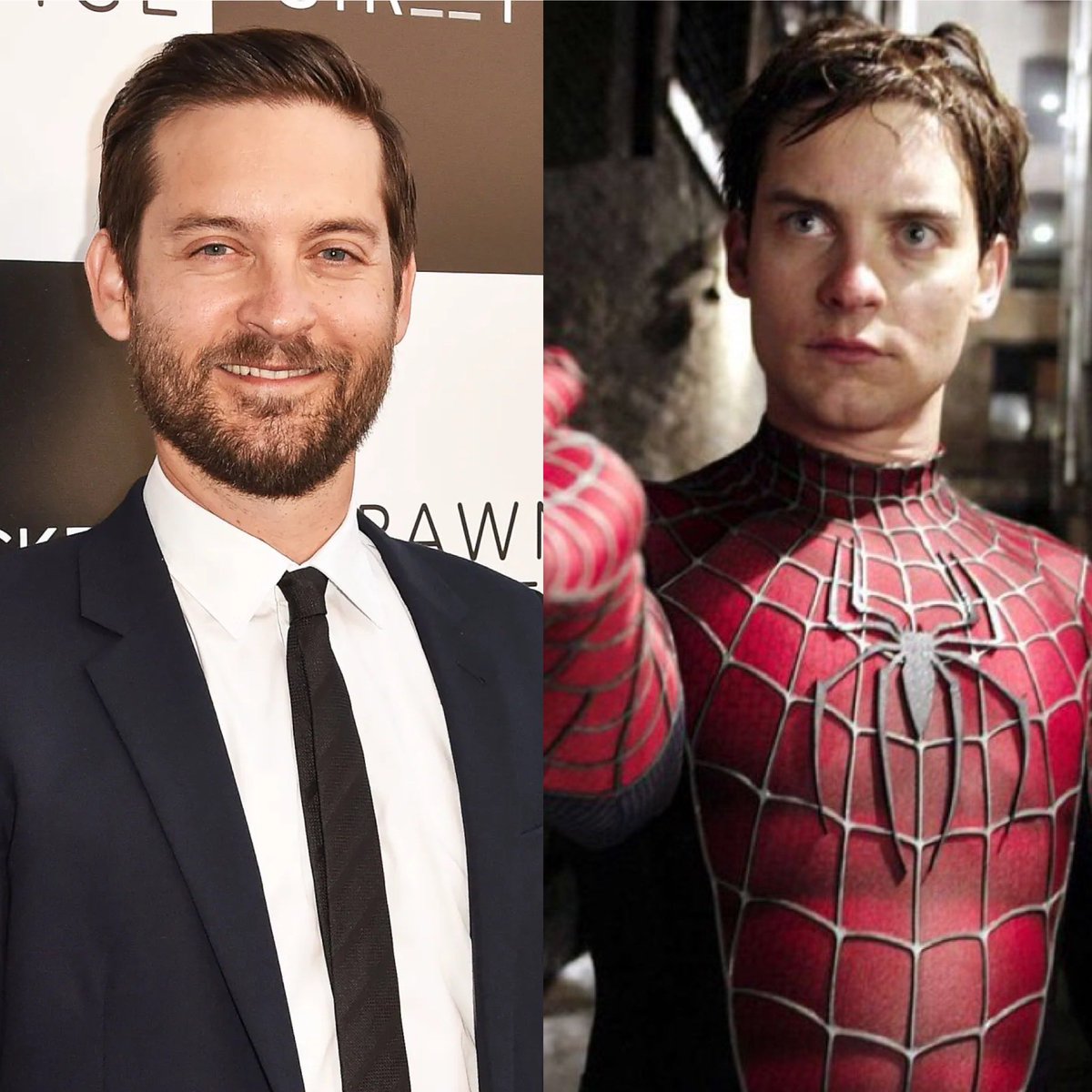 DailyLoud's tweet photo. Happy birthday to actor Tobey Maguire. Today he turns 49-years-old. https://t.co/1q6kI6ours
