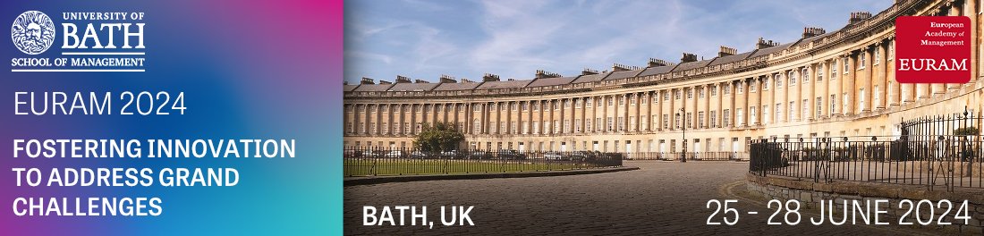 At the EURAM Conference in Bath, a symposium addressed the business models required to tackle society's grand challenges: Politicians must establish optimal innovation framework conditions instead of resorting to pure subsidies or bans driven by fears, as seen in AI regulation.