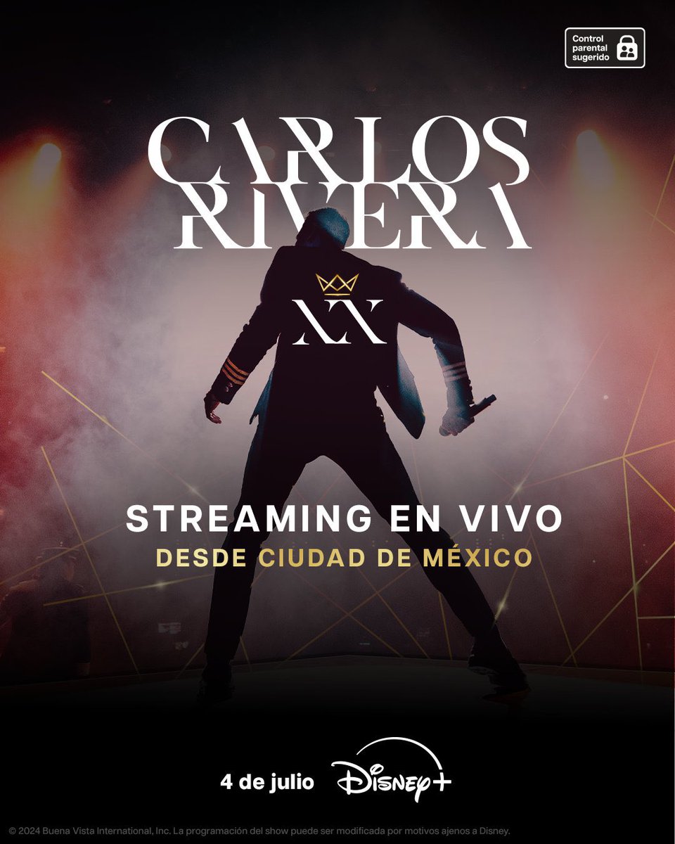 Online_RiveraP's tweet photo. .@distarplusss :
#ULTIMAHORA🚨| PRIMER CONCIERTO! Se anuncia que este próximo 04 de julio llegará a #DisneyPlus el concierto del cantante @_CarlosRivera desde la Arena de la Ciudad de México, dicho concierto será el primero de muchos que se transmitirán ahora por #DisneyPlus !! https://t.co/gOdMbjzBph