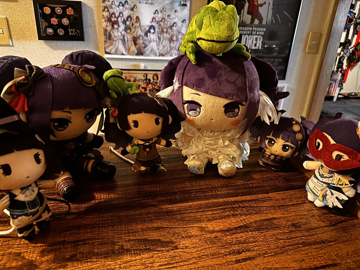 mojisanP's tweet image. わたあめの群れ
 #シャニぬい写真部