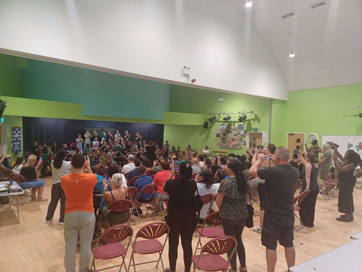 Searing_Upton's tweet photo. Forget Taylor Swift, it's a sell out performance @UptonMeadows this afternoon for our Y4 showcase and brass concert following their 10 week #FirstAccess Let's Play Brass project with @NMPATrust - hoping to get some new recruits for our brass band!! 🎵🎺📯🎵 #musicforall https://t.co/LoY3nquzWM