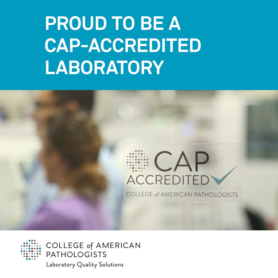 RGCC SA joins the finest laboratories in the world accredited by the College of American <a href="/Pathologists/">CAPathologists</a>.
Learn more about our accreditations via rgcc-international.com