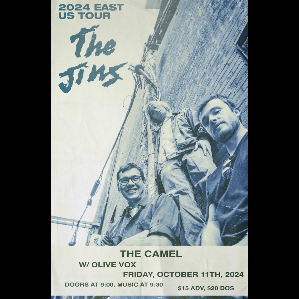 The Jins and Olive Vox are stoppin by this OCTOBER! Tickets are now ON SALE!!  Go online and grab yours ASAP!! We'll see ya there!!