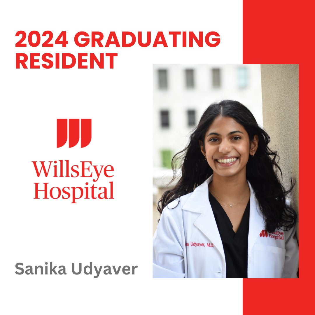 Graduation spotlight: Sanika Udyaver

Sanika's next chapter will be at Wills Eye as a Global Ophthalmology Fellow! Her favorite memory as a resident has been spending time with her class in the Wills Eye ER. 

Best of luck, Sanika.