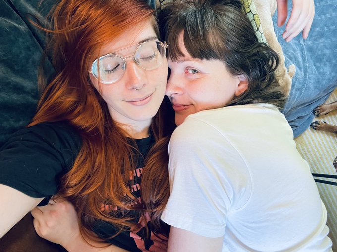 Oh gosh. It&rsquo;s @KiwiCouli and my 7th wedding anniversary! We&rsquo;ve been goofin together for so long now.❤️<a class="tags" href="/tag/kiwicouli">@kiwicouli</a>