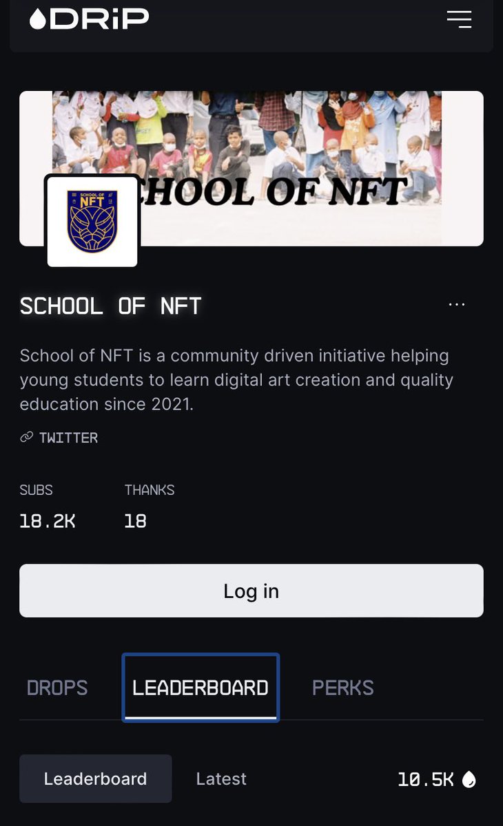 School of NFT tweet media