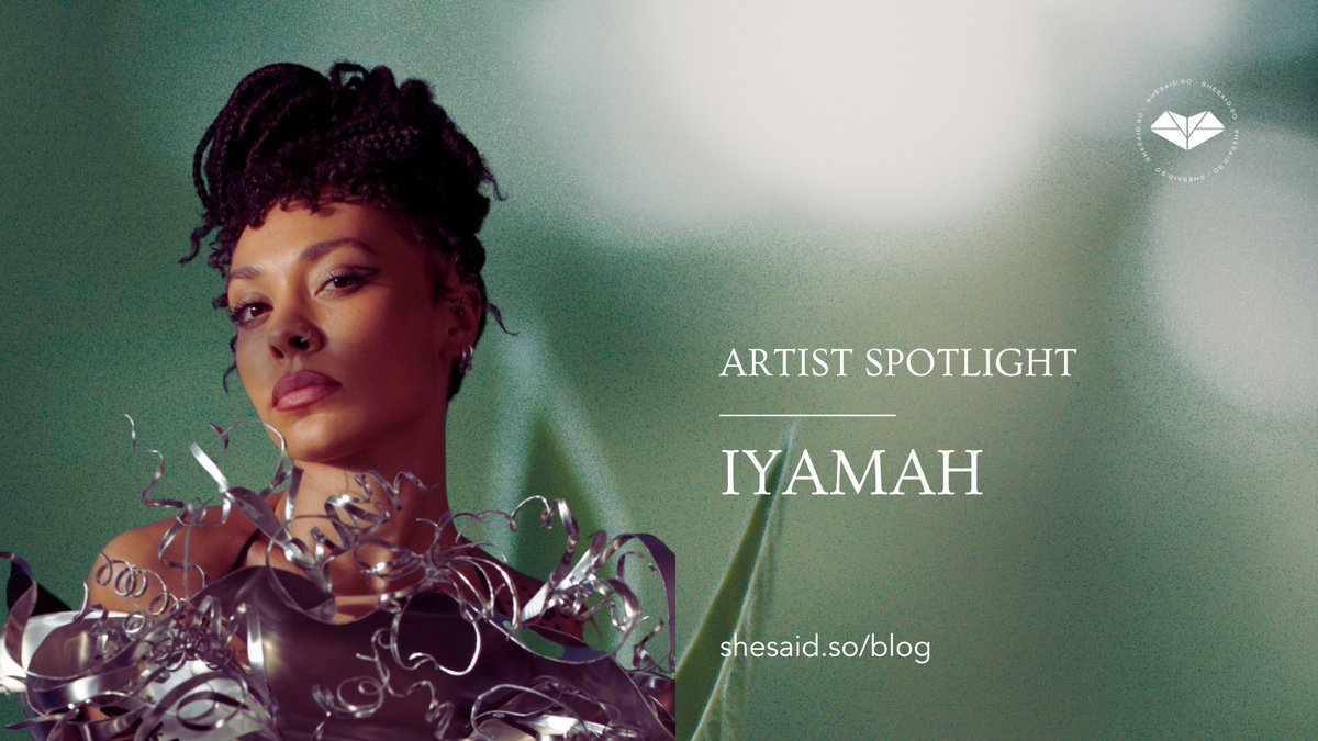 Blog Archives: @iyamah_artis is creating a unique soulful R&amp;B sound she calls Rootsy Soul. She has toured with Masego and Mahalia, recorded live sessions for Metropolis Songs and Redbull, performed at Glastonbury, and sold out shows at The Jazz Café. 👇
shesaid.so/blog/2024/6/24…
