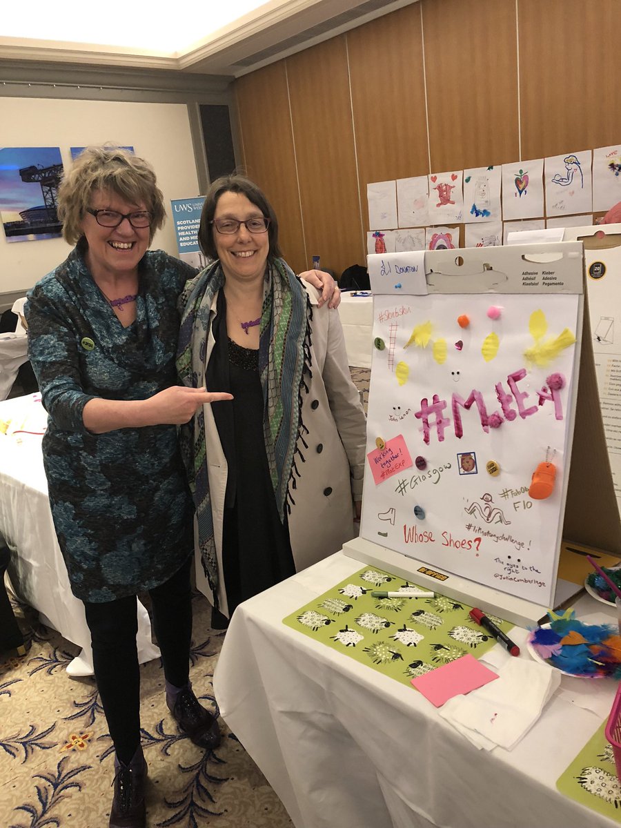 WhoseShoes's tweet image. Handy indeed! 😀 

I mentioned some of the creative ways that people use #WhoseShoes

You got a double mention, #FabObs Flo @FWmaternity

I told my group how you put a copy of the board game on a trolley and took it round the ward!
Lyse told them about ‘Reassured’ #MPFTWhoseShoes