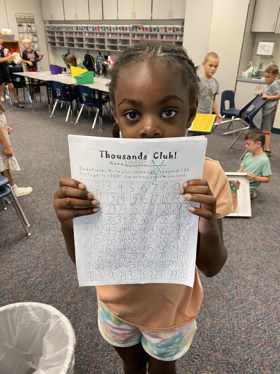 AFleckal's tweet image. Two more members joined our summer “Thousands Club” in room 206!  @ShoalCreekStars @LPSSummerAdv #starssc #LPSSummer2024