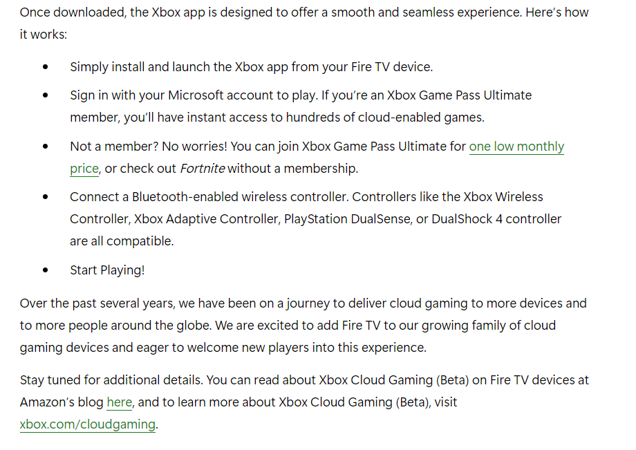 Xbox Gaming Coming to Amazon Fire TV: Play More Games, No Console ...