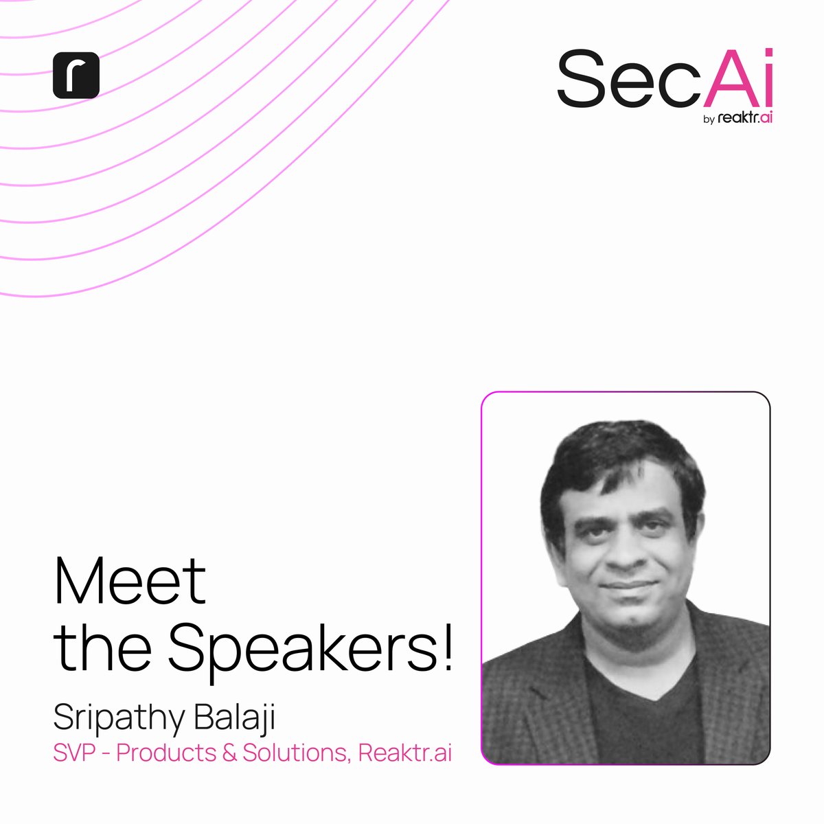 ReaktrAI's tweet image. Watch Sripathy Balaji demonstrate SecAi's capabilities. Register here: ow.ly/IcKi50SqV9J

Join the live stream here: ow.ly/H9eS50SqV9K

#SecAiNYCLaunch #Reaktr #SecAi #GenerativeAI #GenAI #Cybersecurity #ProductLaunch #NYC #NYCEvents