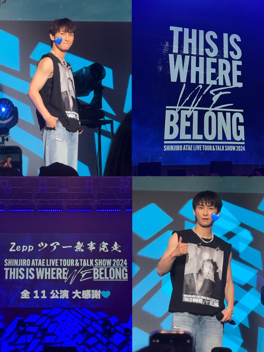 446_srn's tweet photo. 11公演おつかれさまでした🙌
カミングアウトの日以来ずっと行けてなくて
やっっと会えた🥺
そして3年ぶりに歌って踊ってる姿みれた🥹🥹
真ちゃんおかえり！！！待ってたよ〜🫶

#與真司郎 #THISISWHEREWEBELONG
#ヒゲなし下げ司郎
#腹筋おかわりあざっす https://t.co/1mWhy0yius