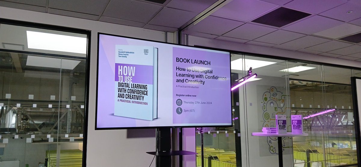 #UseDigitalLearning launch with fellow editor <a href="/GOSuill/">Dr Gearoid O Suilleabhain</a>