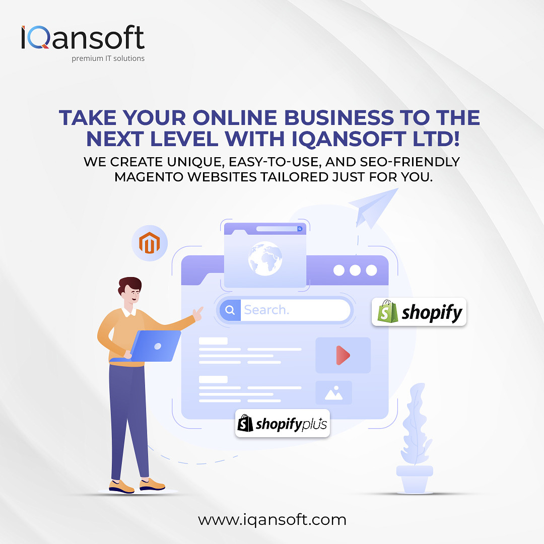 iqansoft's tweet photo. Ready to level up your online store? iQansoft LTD crafts custom, SEO-friendly Magento websites that drive results. 

#iQansoft #Magento #Ecommerce #WebDesign #SEO #OnlineBusiness #DigitalGrowth #CustomWebsites https://t.co/UKcdjkoCKa