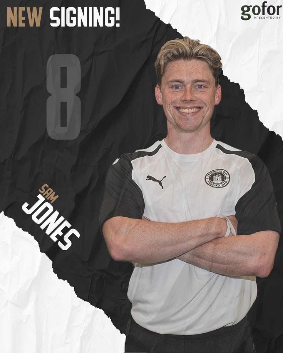 Signing #8

8. Sam Jones

The talented midfielder joins us from city rivals Spartans and brings his intelligence and skill to Meadowbank.

⚫⚪

*Signings subject to all relevant SFA approvals