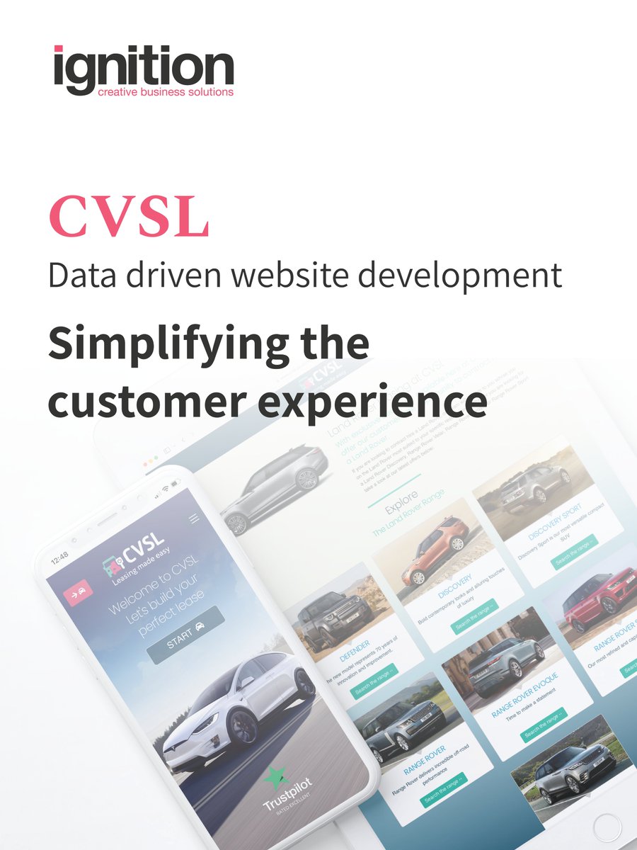 IgnitionCBS's tweet photo. Since 1989 @contracthireuk has been offering car and commercial vehicle leases. When the automotive market shifting rapidly to electric prompted a rethink on its online user experience, we were glad to help.

🚘 ➡ https://t.co/UXedyEWinH https://t.co/ko2PNLgoeA
