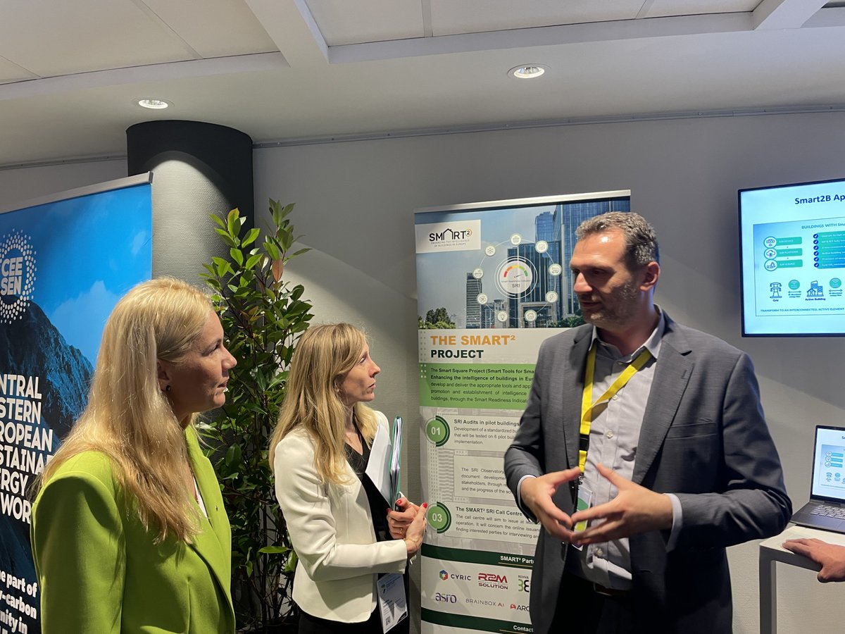 REHVAHVAC's tweet photo. This June, #REHVA, representing Smart Square Project and #SRI2market, was present at the #EUSEW #Energy #Fair in Brussels, and it was a great success!
https://t.co/a5dmQwKN45 https://t.co/dEUdV59Oe5