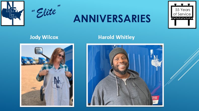 NationalCI's tweet image. Past driver of the Month, Jody Wilcox, celebrates his 8th anniversary while Harold Whitley celebrates his 2nd with the &quot;Elite&quot; fleet. Both of these professional drivers are proud Texans who excel at delivering refrigerated freight. #freight #prodriver #drivenci