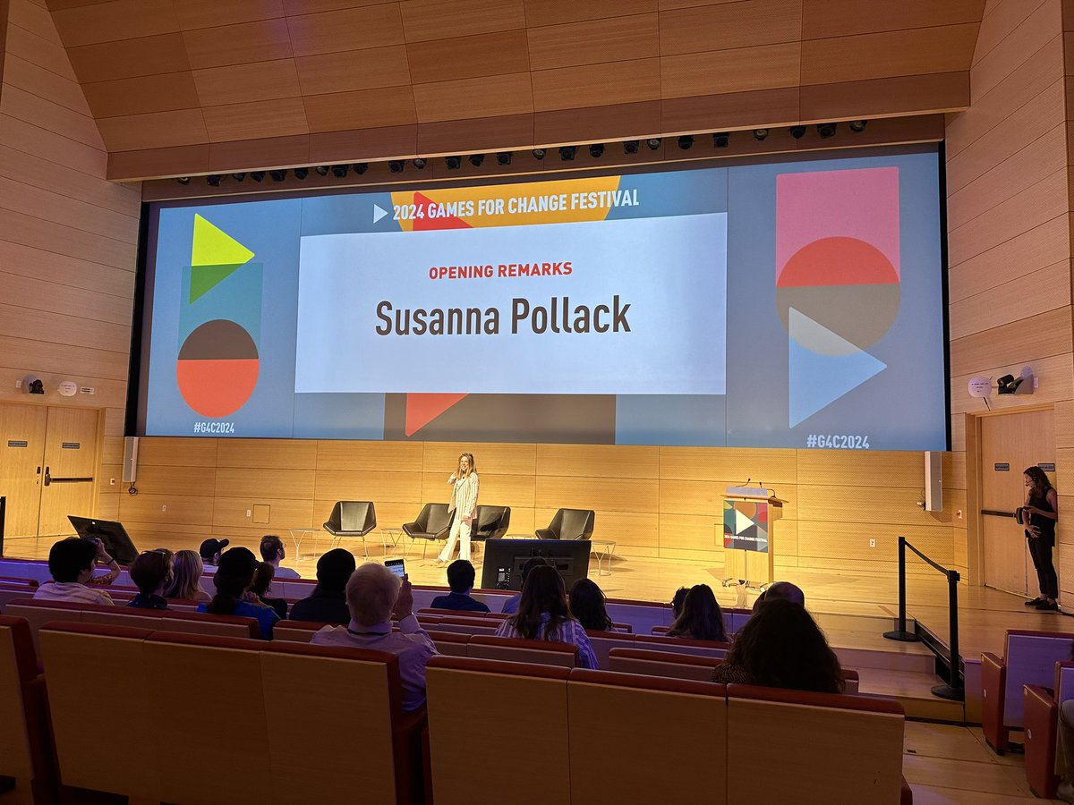 KarcsiG's tweet photo. Excited to be at @G4C Games for Change. Looking to learn more about how developers of games &amp; VX are building games to effect positive change. Follow along as I enjoy this journey over the next two days. @TCCGROUP #g4c2024 https://t.co/nnPk3URNQd