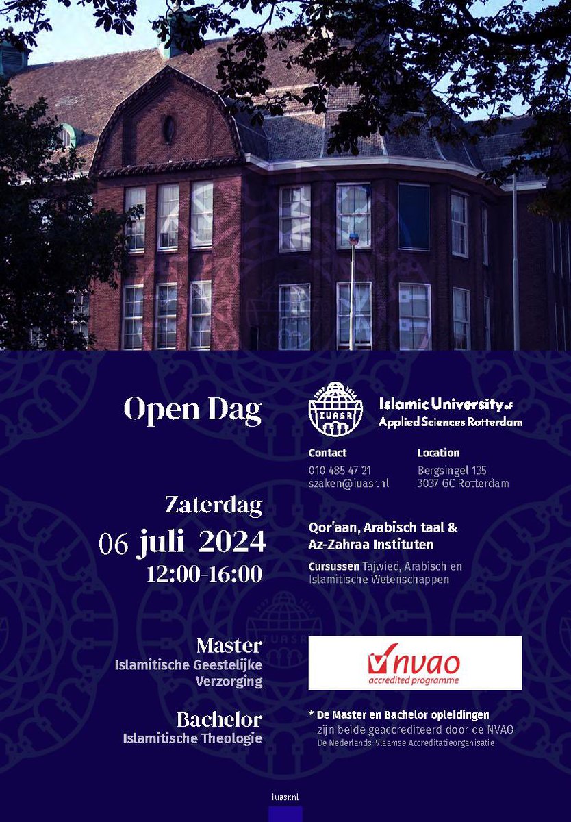 📢 Aankondiging: Laatste open dag van het studiejaar!

In de afgelopen weken hebben we met trots ongeveer 150 potentiële studenten mogen verwelkomen bij onze open dagen. Vanwege de enorme belangstelling organiseren we een allerlaatste open dag voor het einde van het studiejaar.