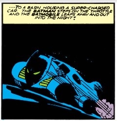 IssueIssuePod's tweet photo. In Batman #5, making its #comic #debut is the first #batmobile that is a legit BATmobile! #Batman previously drove a red Studebaker or a topless roadster but now he can travel in Bat-style!

Check out how the Batmobile speeds onto the scene in this week's episode of the #podcast! https://t.co/rFaDAmR6nk