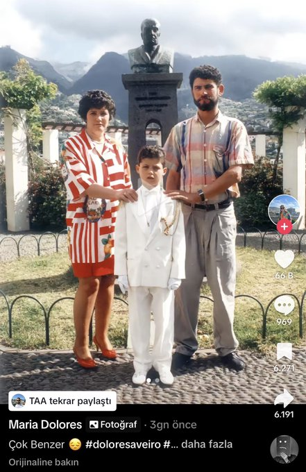 onedio's tweet photo. Cristiano Ronaldo’nun annesi resmi TikTok hesabından Mahsun Karaca’yı duygusal bir müzikle paylaşarak “Babasına çok benziyor” mesajını verdi.

📌 Mahsun Karaca, sosyal medya hesabından “Bu saatten sonra kimsenin çocuğuyla uğraşamam” yanıtı verdi. https://t.co/sbX6lzlVkh