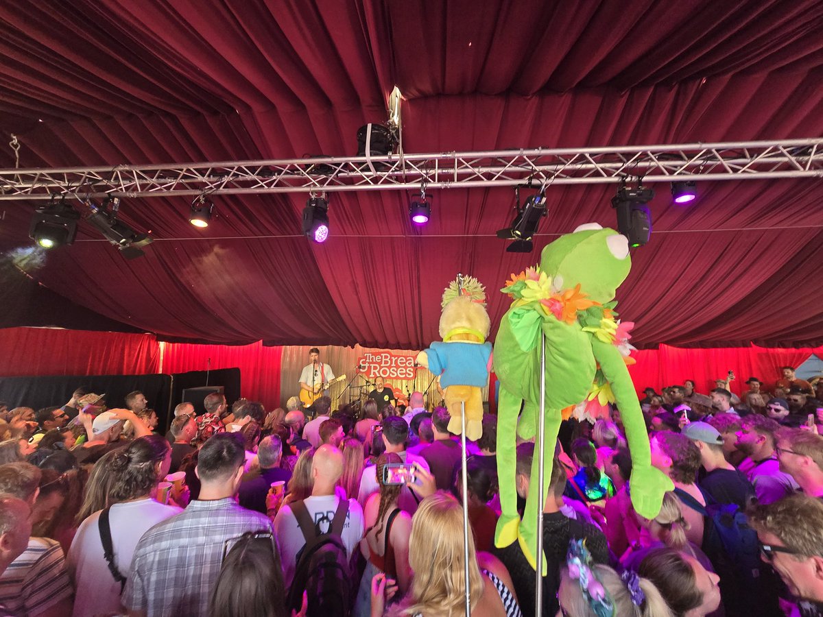 GlastoEddtheDuck 🦋💚🐥 (@duckeddthe) on Twitter photo <a href="/thrillcollinsuk/">Thrill Collins</a> absolutely smashed it at #breadandroses! If you didn't make it, head over to 10 Aces at #glastonburyonsea to catch their other set, always a top highlight of Glasto!
<a href="/AnimalGlasto/">GlastoAnimal</a> <a href="/AntGlasto/">GlastoAnt</a> <a href="/glastokermit/">glastokermit</a> <a href="/Katie_Haddow/">Glastokate</a> <a href="/thrillcollinsuk/">Thrill Collins</a> absolutely smashed it at #breadandroses! If you didn't make it, head over to 10 Aces at #glastonburyonsea to catch their other set, always a top highlight of Glasto!
<a href="/AnimalGlasto/">GlastoAnimal</a> <a href="/AntGlasto/">GlastoAnt</a> <a href="/glastokermit/">glastokermit</a> <a href="/Katie_Haddow/">Glastokate</a>