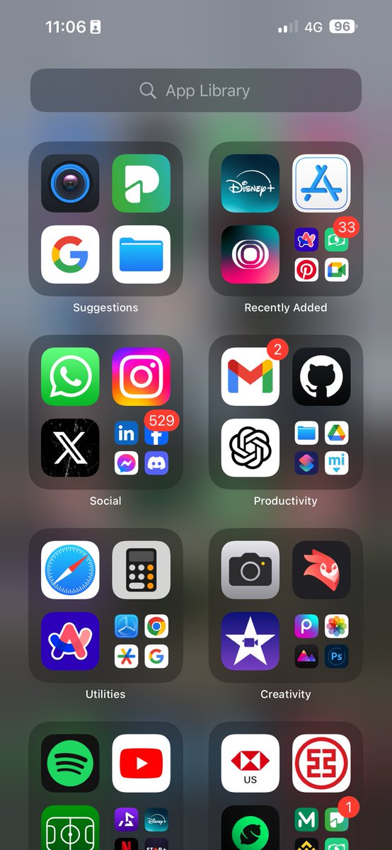 keluche's tweet photo. @DamianCatanzaro Probaste App Library? No es tan personalizado pero va bien https://t.co/KoR5KM3TLK